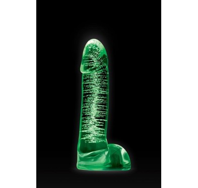 FIREFLY GLASS SMOOTH BALLSEY 4INCH DILDO